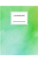 Logbook: Log Book Lined and Numbered 120 Pages with Grey Lines Letter Size 8.5 X 11 - A4 Size (Journal, Notes, Notebook, Diary, Composition Book) Soft Cover