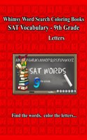 Whimsy Word Search, SAT Vocabulary - 9th grade