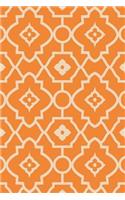 Morrocan Design College Ruled Notebook