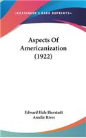 Aspects Of Americanization (1922)