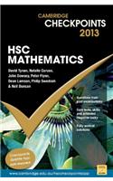 Cambridge Checkpoints HSC Mathematics 2013