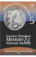 Austrian Historical Memory and National Identity
