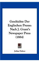 Geschichte Der Englischen Presse