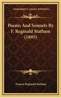 Poems and Sonnets by F. Reginald Statham (1895)