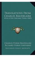 Translations From Charles Baudelaire