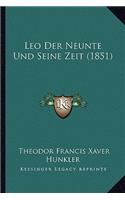 Leo Der Neunte Und Seine Zeit (1851)