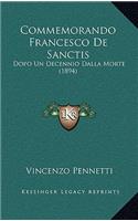 Commemorando Francesco De Sanctis