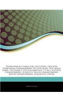 Articles on Transformers Characters, Including: Unicron, Starscream (Transformers), Vector SIGMA, Vok, Majin Zarak, Teletraan I, Doctor Arkeville, Cy-Kill, Scourge (Transformers), Scraplets, Falle(English)
