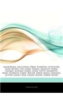 Articles on Aller Basin, Including