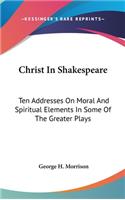 Christ In Shakespeare