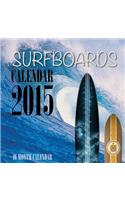 Surfboards Calendar 2015: 16 Month Calendar(English)