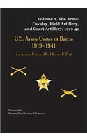 US Army Order of Battle, 1919-1941