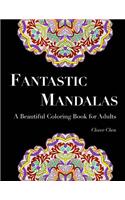 Fantastic Mandalas: A Beautiful Coloring Book for Adults (50 Designs)(English)