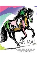 Animal Coloring Books for Teens