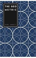The Geo Metric: Password Journal & Password Keeper (Blue Circle Geometric Design)