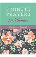 3-Minute Prayers for Women Devotional Journal