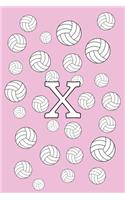 X Volleyball Notebook