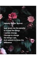 Serenity Prayer Journal