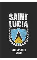 Tagesplaner 2020 Saint Lucia