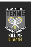 A day without tennis would not kill me, but why risk