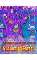 Coloring Book for Adults - Enchanted Forest