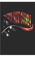 Papua New Guinea Notebook: Papua New Guinea Notebook - college book - diary - journal - booklet - memo - composition book - 120 sheets - Dot Grid paper 6x9 inch