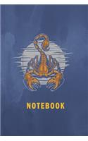 Notebook: Composition Notebook For Scorpion Lovers - Journal for Writing - College Ruled Blank Lined Size 6" x 9" 110 Pages Gift for Holidays Present for Than(8 Scorpion Lovers Notebook)
