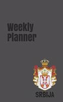 Weekly Planner: Serbia calendar organizer agenda for 2020