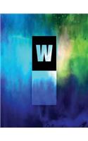 Monogram "W" Sketchbook
