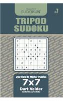 Tripod Sudoku - 200 Hard to Master Puzzles 7x7 (Volume 7)