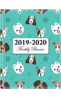 2019-2020 Monthly Planner: Two Year Calendar Monthly 24 Months Jan 2019 to Dec 2020 Agenda and Schedule Personal Organizer Academic Planner Appointment Notebook