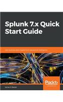 Splunk 7.x Quick Start Guide