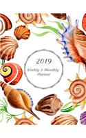 2019 Weekly & Monthly Planner