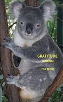 Gratitude Journal for Teens: With Over 100 Inspirational Quotes, Koala Cover Design.