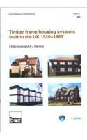 Timber Frame Housing Systems Built in the UK 1920-1965