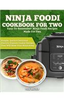 Ninja Foodi Cookbook for Two: Easy-To-Remember Ninja Foodi Recipes Made for Two - Simple, Quick and Delicious Electric Pressure Cooker Recipes That Will Blow Your Mind Away