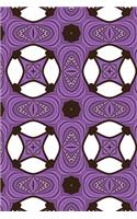 Geometric Pattern Journal - 210 Page Blank Lined Journal - 13