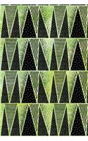 Bullet Journal Notebook Abstract Triangles Pattern 4