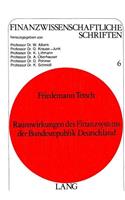 Raumwirkungen Des Finanzsystems Der Bundesrepublik Deutschland