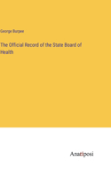 Official Record of the State Board of Health