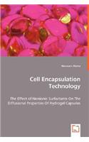 Cell Encapsulation Technology - The Effect of Nonionic Surfactants On The Diffusional Properties Of Hydrogel Capsules