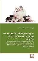 A case Study of Myomorphs of a Low Country forest reserve