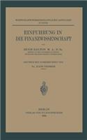Einführung in Die Finanzwissenschaft: 5. Band