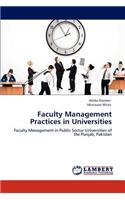 Faculty Management Practices in Universities