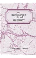 An Introduction to Greek Epigraphy