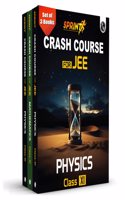 PW Sprint JEE Crash Course Class 11 Combo Set of 3 Books l Physics, Chemistry, Mathematics For 2024-2025 Exams l Crisp Theory and JEE Main & Advanced Levelwise Exercises