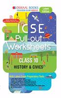 Oswaal ICSE Pullout Worksheet Class 10 History & Civics Book (For March 2020 Exam)