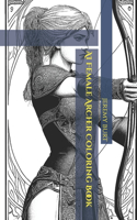 AI Female Archer Coloring Book