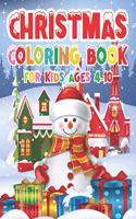 Christmas Coloring Book for Kids - Ages 4-10