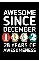 Awesome Since December 1992 - 28 Years of Awesomeness